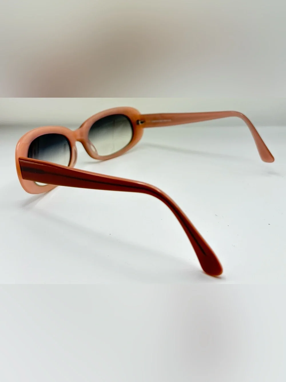 Corinne McCormack Hedda Brown Oval Sunglasses Frames Only